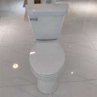 Cuvette de toilette Inodoro de style américain à bas prix, deux pièces, siphon en S, toilettes allongées, 2 pièces Inodoros