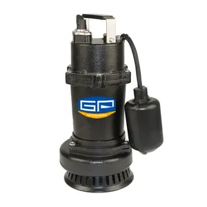 Sewage Pump Durable Cast Iron Flexible Float Switch Centrifugal 1/2 HP Sewage Water Sump Pumps Submerged Pump