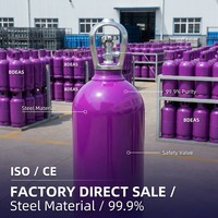 Gas Tóxico UN2189 Clase 2.3, Diclorosilano (DCS) en Cilindros Pasivados Especializados con Válvulas DISS o VCR