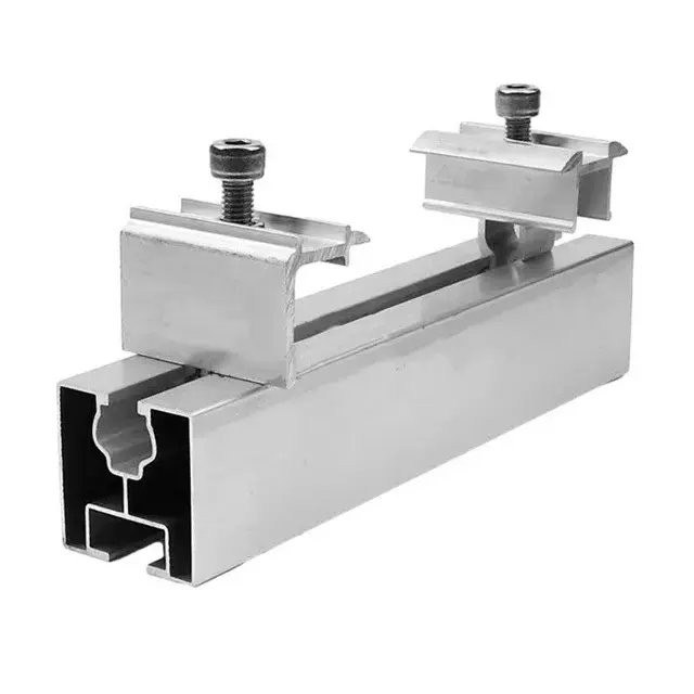 Aluminum Anodized PV Module Mounting Brackets