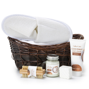 Chất lượng tốt nhất tự nhiên sản phẩm spa xà phòng kem dưỡng da lãng mạn khách sạn Bath Set - Product Image 5