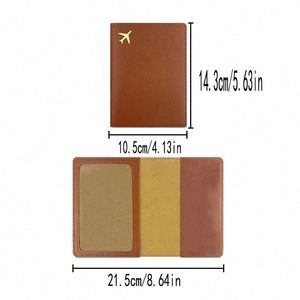 Logo Travel Cover Pu Leather Id Passport Credit Holder Case Business Card Wallet Custom Promotional Gifts - Product Image 4