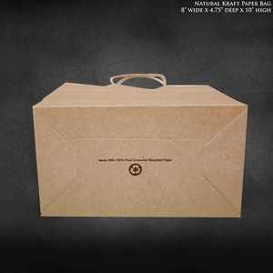 Wholesale Custom Logo Luxury Supermarket Paper <b>Bags</b> Full Color Printing Biodegradable/<b>Compostable</b> Kraft White High Quality - Product Image 4