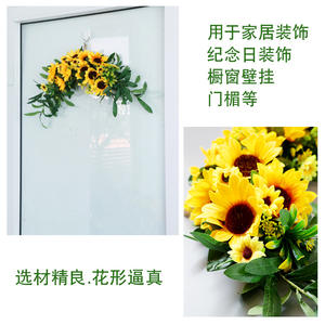 <span class=keywords><strong>Prezzo</strong></span> di fabbrica personalizzato fiore artificiale di <span class=keywords><strong>girasole</strong></span> per la decorazione di nozze a casa - Product Image 5