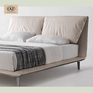 OKF italiano di lusso camera da <span class=keywords><strong>letto</strong></span> luce Villa <span class=keywords><strong>letto</strong></span> <span class=keywords><strong>matrimoniale</strong></span> unico moderno King Size <span class=keywords><strong>tessuto</strong></span> Design imbottito - Product Image 3