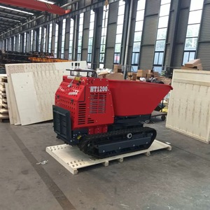 HT1200 <b>Track</b> Transporter 1.2 Ton Load All Terrain <b>Dumper</b> For Construction Site - Product Image 2