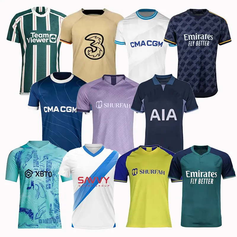 2024 modelli esplosivi di calcio tutti i Club di calcio maglia originale delle squadre di calcio