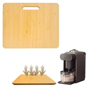 Bamboo Sliding Tray for Heavy Kitchen Appliances -Counter Slider for Stand Mixer, Air Fryer, Easily from under the Cabinet.