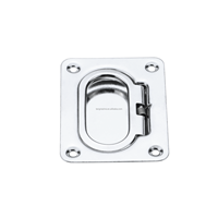 Poignée de tirage ovale encastrée en acier inoxydable 304 pour trappe de sol, anneau de levage encastré pour quincaillerie de pont de bateau, yacht, cabine