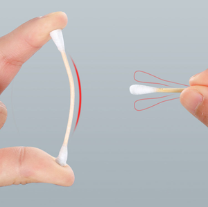 Cotons-tiges OEM, cotons-tiges double tête, cotons-tiges hygiéniques jetables pour le nettoyage des oreilles et le maquillage - Product Image 5