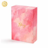 Boîte cadeau de luxe personnalisée avec logo, pour cosmétiques, rouge à lèvres, brillant à lèvres, crème de soin, emballage en carton ivoire pour produits de soin de la peau