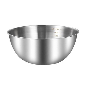 Stainless Steel Mixing Bowl Set 3 Pcs Measuring Salad Baking Bowls Kitchen Cooking <b>Tools</b> Dishwasher <b>Safe</b> - Product Image 4