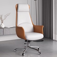 Chaise de bureau de direction confortable pour de longues heures de travail, réglable, pour les conférences, les études, le bureau, chaise de patron