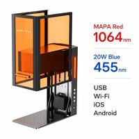 Machine de marquage laser à fibre 30W pour codes QR, étiquettes de pièces métalliques, numéros de série et traçabilité industrielle pour le marquage en usine