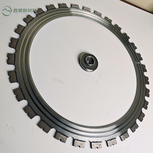 Disco de Corte Circular de 410 mm con Recubrimiento de Titanio, Soldado con Láser Industrial, para Concreto, Alfastrato y Ladrillo, OEM - Product Image 5