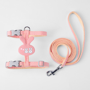 Mesh Dog Harness & Leash Set Breathable Anti‑Pull Adjustable Pet Vest For Outdoor Walking OEM ODM - Product Image 6