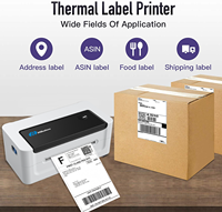 Imprimante d'étiquettes thermiques compacte MHT-L1081, étiquettes 4x6, 300 DPI, imprimante thermique 110 mm pour l'expédition