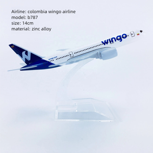 14cm 1/400 hãng hàng không Columbia wingo hãng hàng không B787-8 wingo hàng không - Product Image 3