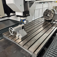 Centre d'usinage CNC à portique, haute précision, robuste, double colonne, 5 axes, fraiseuse automatique pour moules, SYNTEC
