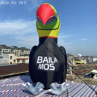 Toucan géant gonflable | Mascotte d'oiseau debout d'extérieur personnalisable de 4mH pour les fêtes d'enfants, les salons professionnels et les festivals