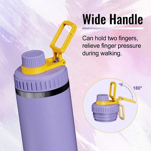 Garrafa Térmica de Aço Inoxidável de 12oz, Ecológica, Isolada a Vácuo, para Viagem, Mantém Bebidas Quentes por 12-24 Horas - Product Image 4