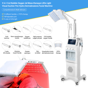 Dọc 11 trong 1 khuôn mặt làm sạch sâu nước hydar oxy mặt máy bay phản lực Peel máy - Product Image 5