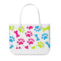 Sac de plage portable en EVA imperméable à logo personnalisé, ouverture supérieure, idéal pour la piscine, le bateau, les voyages, les enseignants, les mamans, les cadeaux de sororité