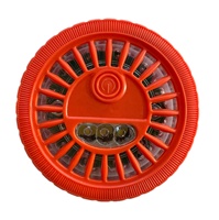 Stroboscope Portable à Led, batterie de 12 + 3 Led, signalisation de la route, autocollante, Signal lumineux