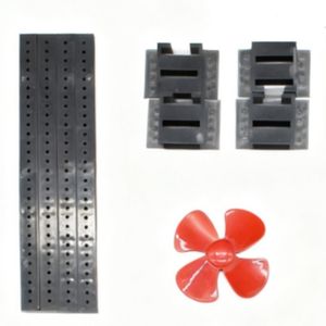 ערכת גזע חינוכית OKYN-G6808-2 עם מנוע 130 ו-100 יח 'הילוכים לרכב חשמלי דיי עבור מעבדת מדעי בית הספר - Product Image 4