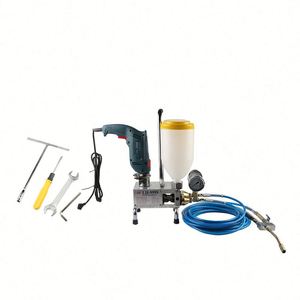 Pompe à injection double pour machine à ciment, pompe à béton, machine à plâtrer avec logo personnalisé - Product Image 3