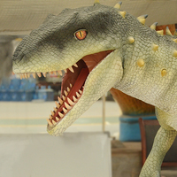 Costume de Tyrannosaure CET avec conception de jambes cachées, construction en acier et plastique, tailles personnalisées pour les événements scolaires, les parcs à thème et les carnavals