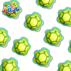 चीनी कैंडी निर्माता, बोतलबंद स्ट्रॉबेरी-स्वाद जेली कैंडी, 50% रस सामग्री, कछुए के आकार की पॉपपिंग कैंडी, पार्टी - Product Image 2