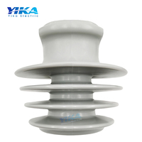 Aisladores YIKA HDPE 55-4, Aislador de Poste de Línea IEC, 15KV, Aislador de Polietileno Modificado Tipo Pin