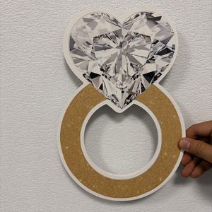 Impression UV personnalisée, phrases amusantes, accessoires de fête, accessoires de mariage, accessoires de photomaton, enseignes en PVC - Product Image 3