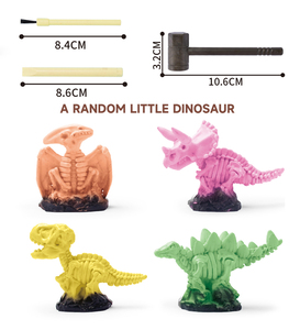 Kit d'excavation Dig It Out : Œuf de <span class=keywords><strong>dinosaure</strong></span> en plâtre à dégager, jouet d'archéologie - Product Image 2
