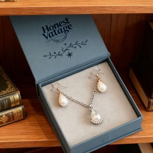 Eco Friendly Art Paper Rigid Jewelry Box Personalized Custom Logo Magnetic Closure Glossy/Matt Lamination Ring Necklace Earring - Product Image 6