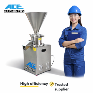 Machine automatique 4KW pour la fabrication de lait d'amande et de soja, moulin colloïdal pour la sauce soja, en vente en Thaïlande, 45 QR 1500, composants principaux pour le maïs - Product Image 2