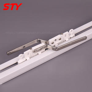 Accessoires pour rideaux électriques en gros, rails en S, porte-rideaux courbes, ouvre-rideaux, poulie - Product Image 5