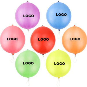 Ballons à poinçonner en latex de 18 pouces <span class=keywords><strong>pour</strong></span> cadeaux de fête, vente en gros, logo personnalisé, impression de logo personnalisée - Product Image 5
