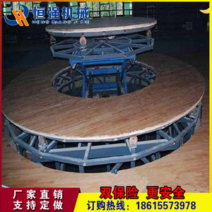 Hengqiang Hydraulic Lifting And Rotating <b>Stage</b> 3 Tons Load 14 Mm Rise For Bars Malls Auditoriums - Product Image 4