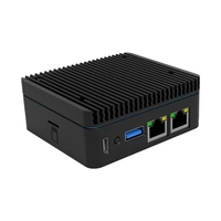 GGDX Radxa E25 Mini Gateway Composants Électroniques Double Ports Ethernet 2.5G Carte Mère Améliorée Boîtier Métallique Dissipateur de Chaleur
