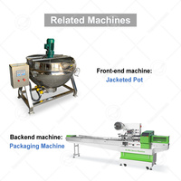 Ligne de production automatique de barres de sésame OCEAN, machine à fabriquer des barres protéinées, machine à fabriquer des barres énergétiques au caramel