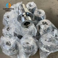 Mandrin hydraulique pour machine à papier ondulé, tête de mandrin dentée avec base à bride, 25 kg, origine Chine