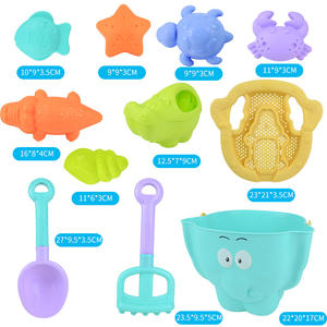 Vente en gros de seau en forme d'hippopotame jouets de sable de plage jouets colorés d'été de plage en plein air jouets d'eau pour enfants de haute qualité pour enfant - Product Image 2
