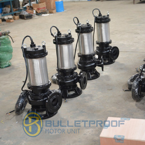 Pompe submersible certifiée Flow Price pour eaux usées, à haute pression, avec moteur IE3, 380V-660V, 2.2-550kW, pour le transport des eaux usées et la lutte contre les inondations - Product Image 2