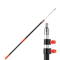 2025 Pôle d'extension 12FT Pieds Heavy Duty Flip-lock Nettoyage Télescopique Pôle Nettoyage Télescopique Pôle