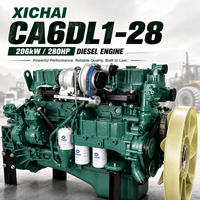 Mesin Diesel XICHAI CA6DL1-28 280HP 206kW 7.7L 6 Silinder Turbo Intercooler & Suku Cadang untuk Wheel Loader dan Kendaraan Komersial