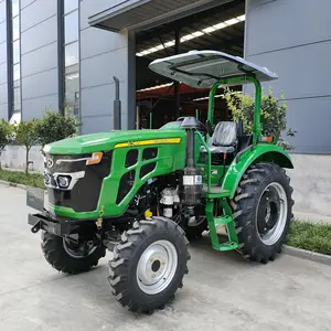 Mini trator 4wd vineyard trator 60hp, com cortador vendido a austrália