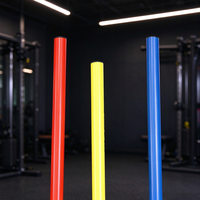 Poteaux d'entraînement de football détachables Vance Sports, marqueurs d'agilité en PVC réglables pour l'entraînement sportif professionnel