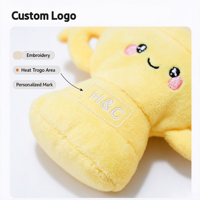 Sac fourre-tout pliable en peluche personnalisé pour trophée de football, sac de courses réutilisable et portable avec pochette de rangement en peluche